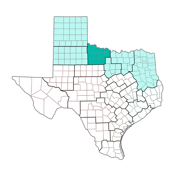 North Texas Chapter 2023 Chapter And Region Map North Texas 